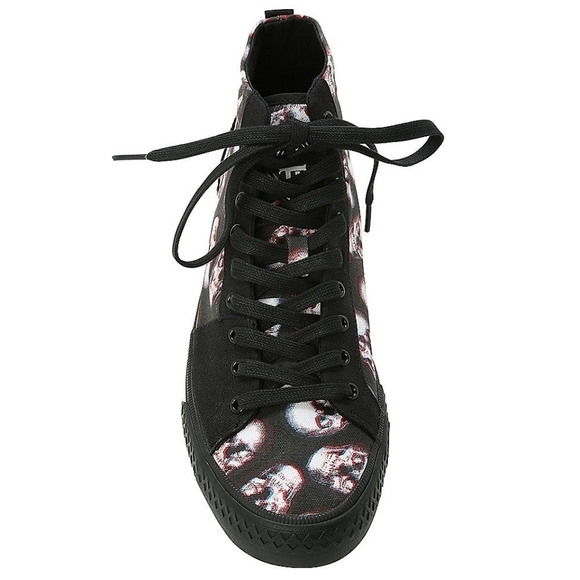 Iron Fist Skull of Doom Broadway Hi Top Sneakers - Mens Sz 8/Womens Sz 10 - Picture 7 of 16